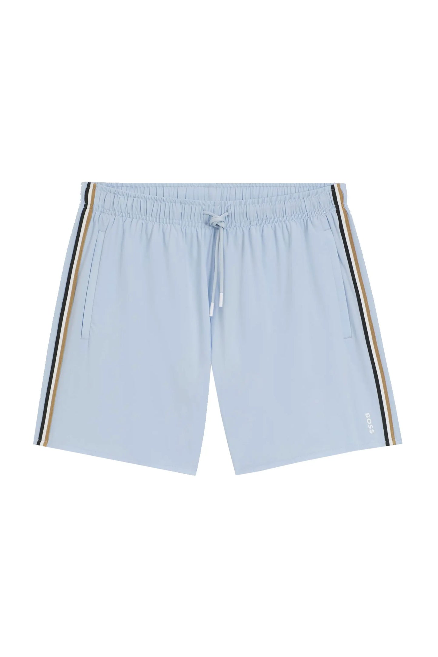 Boss Black BOSS ICONIC SWIM SHORTS LIGHT PASTEL BLUE Boss Black