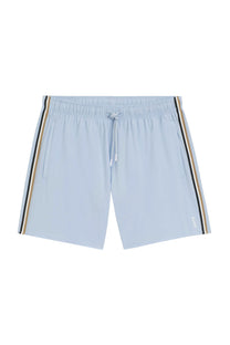 Boss Black BOSS ICONIC SWIM SHORTS LIGHT PASTEL BLUE Boss Black