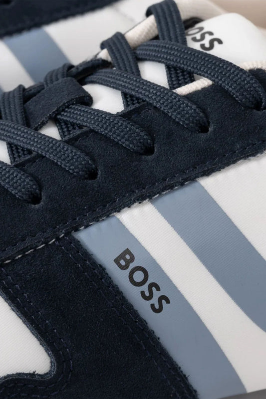 Boss Black BOSS LEVON TRAINER OPEN BLUE
