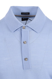 Boss Black BOSS NOLANO POLO LIGHT PASTEL BLUE Boss Black