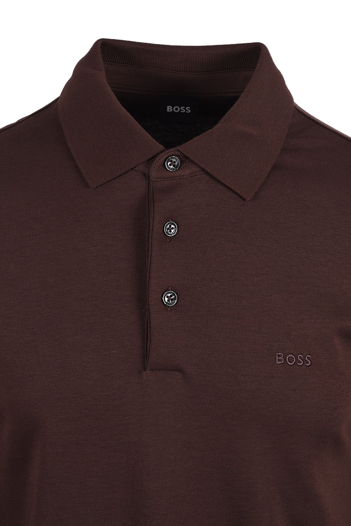 Boss Black BOSS PADO 30 POLO DARK BROWN