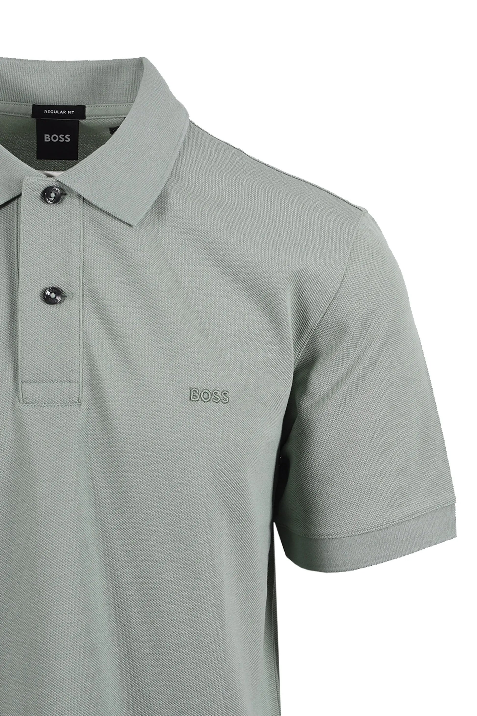 Boss Black BOSS PALLAS POLO OPEN GREEN Boss Black