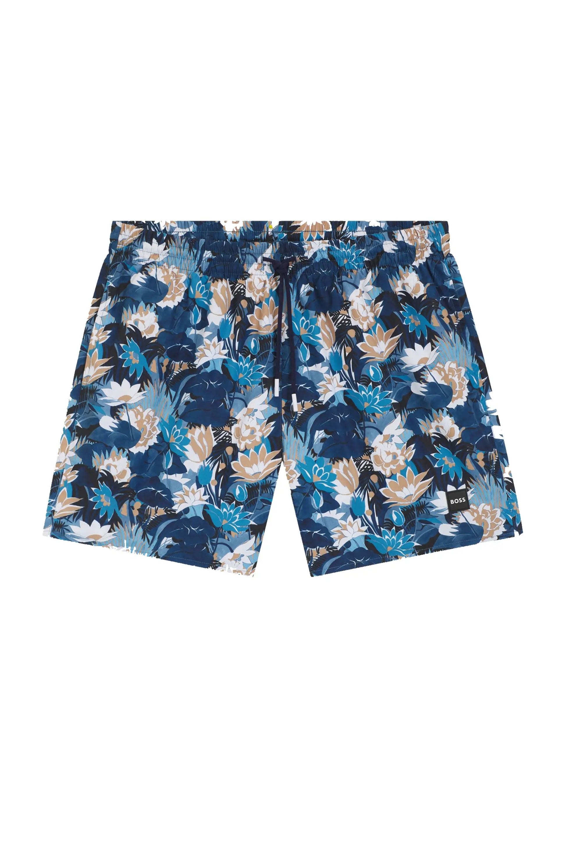 Boss Black BOSS PIRANHA SWIM SHORTS BLUE Boss Black
