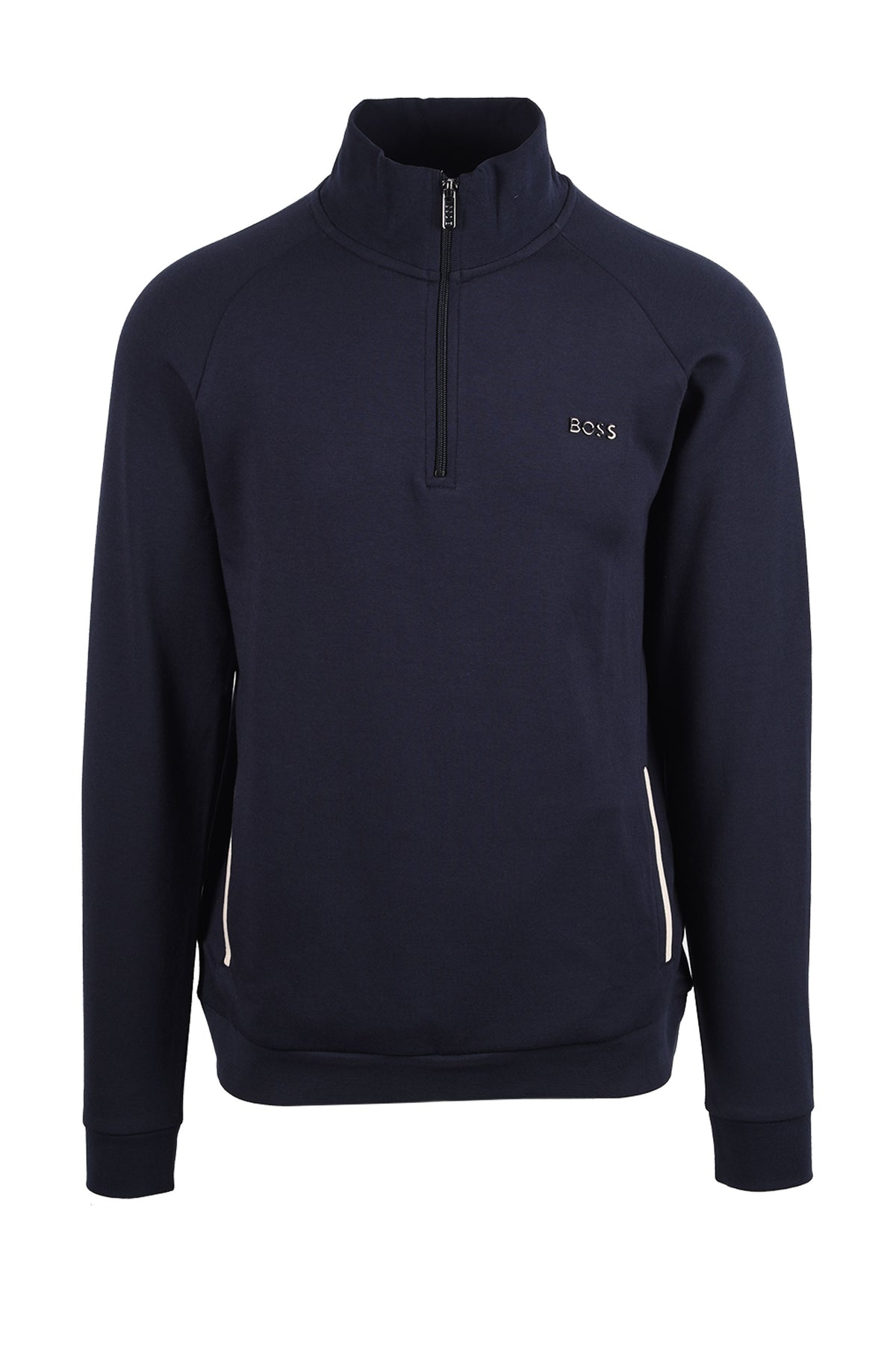 Boss Black BOSS SENSE HALF ZIP JACKET DARK BLUE