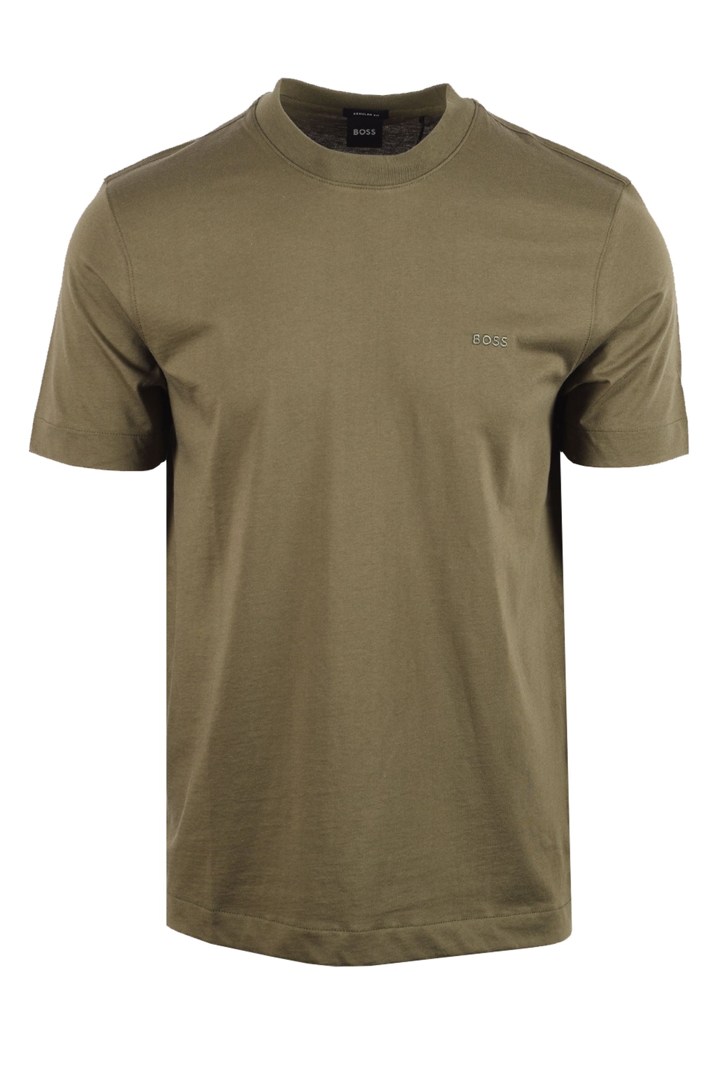 Boss Black BOSS THOMPSON 01 T-SHIRT OPEN GREEN Boss Black Michael Stewart Menswear  T-Shirts