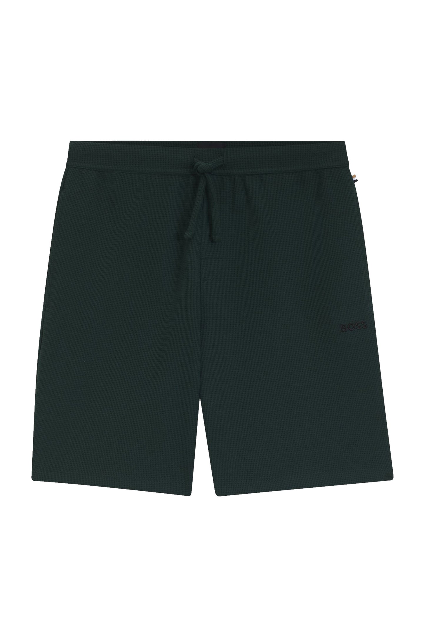 Boss Black BOSS WAFFLE SHORTS DARK GREEN Boss Black Michael Stewart Menswear  Shorts
