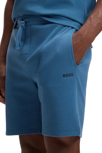 Boss Black BOSS WAFFLE SHORTS TURQUOISE AQUA Boss Black Michael Stewart Menswear  Shorts