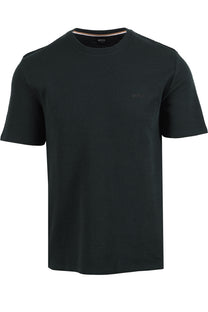 Boss Black BOSS WAFFLE T-SHIRT DARK GREEN Boss Black Michael Stewart Menswear  T-Shirts