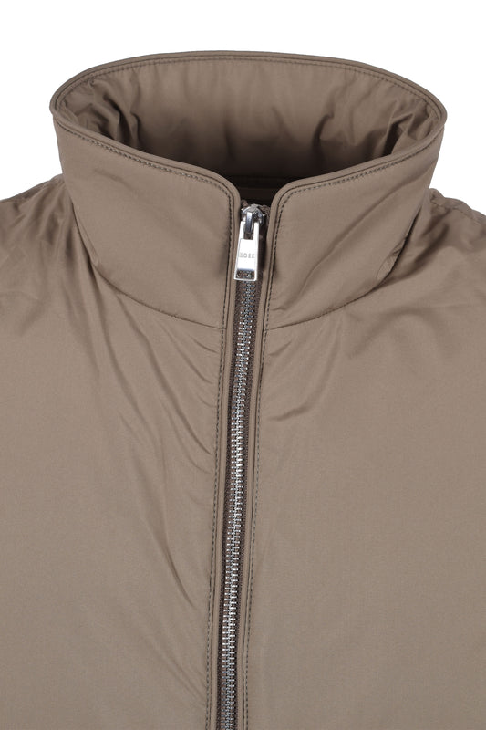 Boss Black Darens Gilet Open Brown