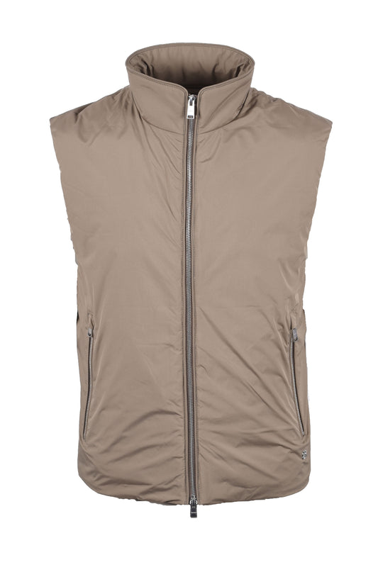 Boss Black Darens Gilet Open Brown