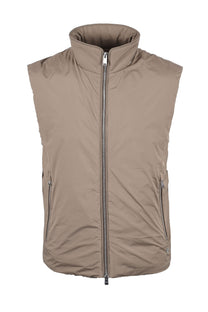 Boss Black Darens Gilet Open Brown Boss Black