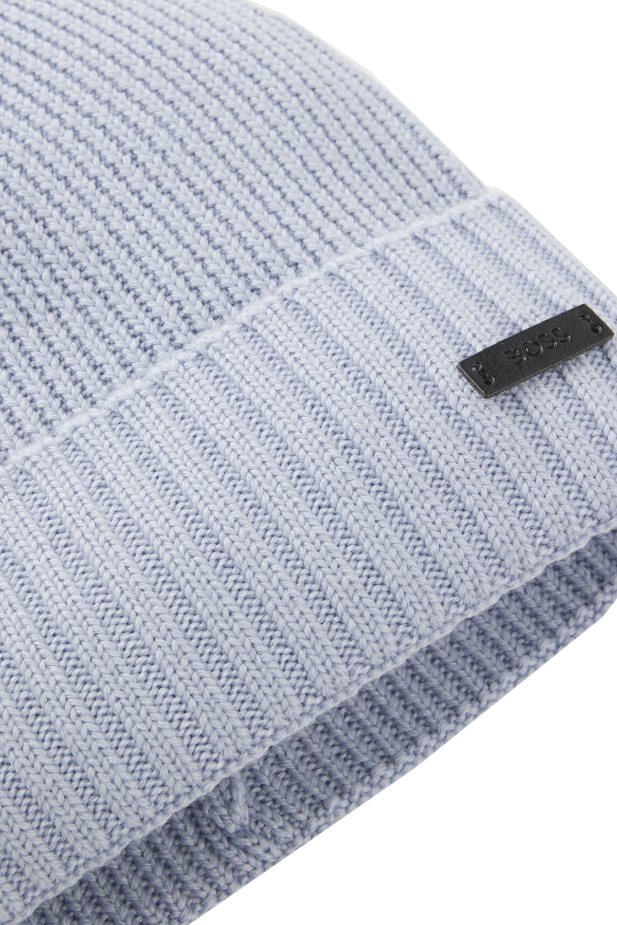 Boss Black FATI BEANIE OPEN BLUE