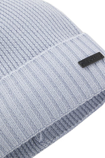 Boss Black FATI BEANIE OPEN BLUE
