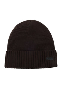 Boss Black Fati Beanie Dark Brown Boss Black