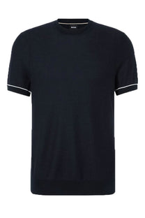 Boss Black H-Jianfranco Knitwear Dark Blue Boss Black