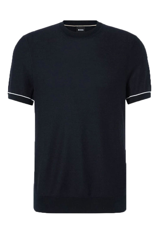 Boss Black H-Jianfranco Knitwear Dark Blue