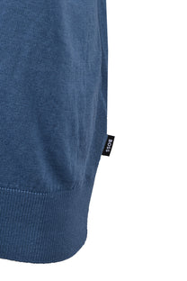 Boss Black H Jiovanotto Knitted Polo Shirt Light Pastel Blue Boss Black