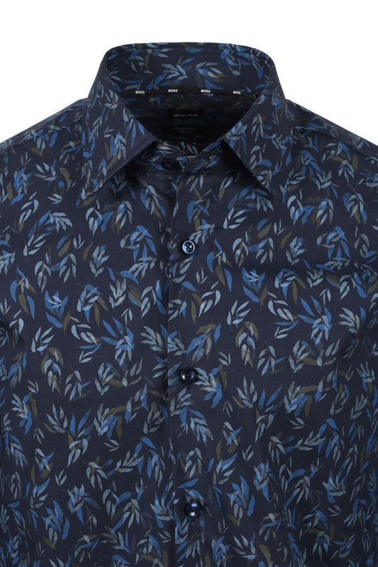 Boss Black H-Joe-Kent-C1-214 Shirt Dark Blue