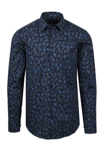 Boss Black H-Joe-Kent-C1-214 Shirt Dark Blue Boss Black