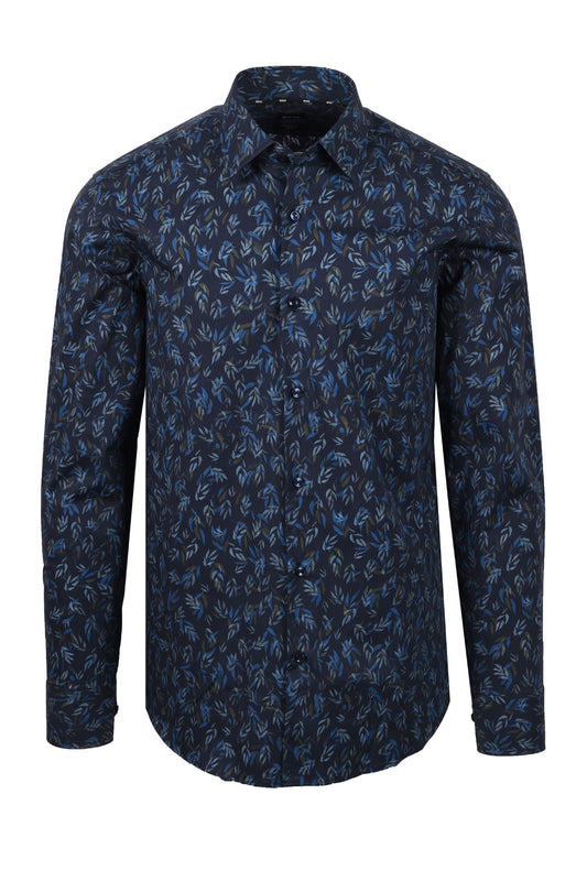Boss Black H-Joe-Kent-C1-214 Shirt Dark Blue