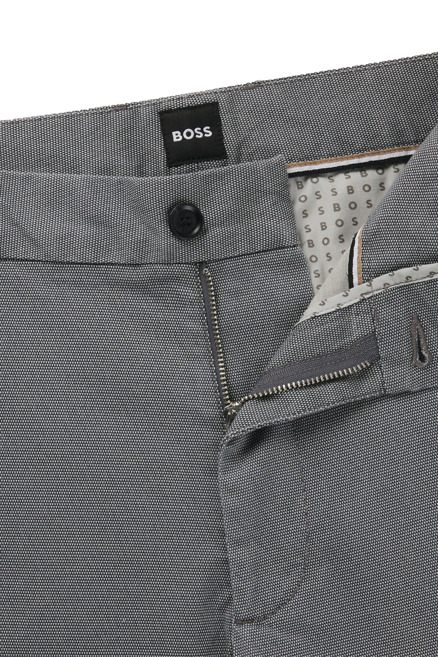 Boss Black H-Kane Casual Cotton Chino Dark Blue