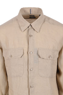 Boss Black H-Liam-Kenb-2P-C-244 Long sleeved Shirt Light Beige Boss Black