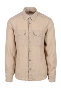 Boss Black H-Liam-Kenb-2P-C-244 Long sleeved Shirt Light Beige Boss Black