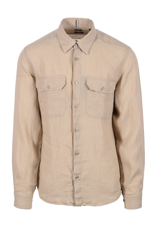 Boss Black H-Liam-Kenb-2P-C-244 Long sleeved Shirt Light Beige