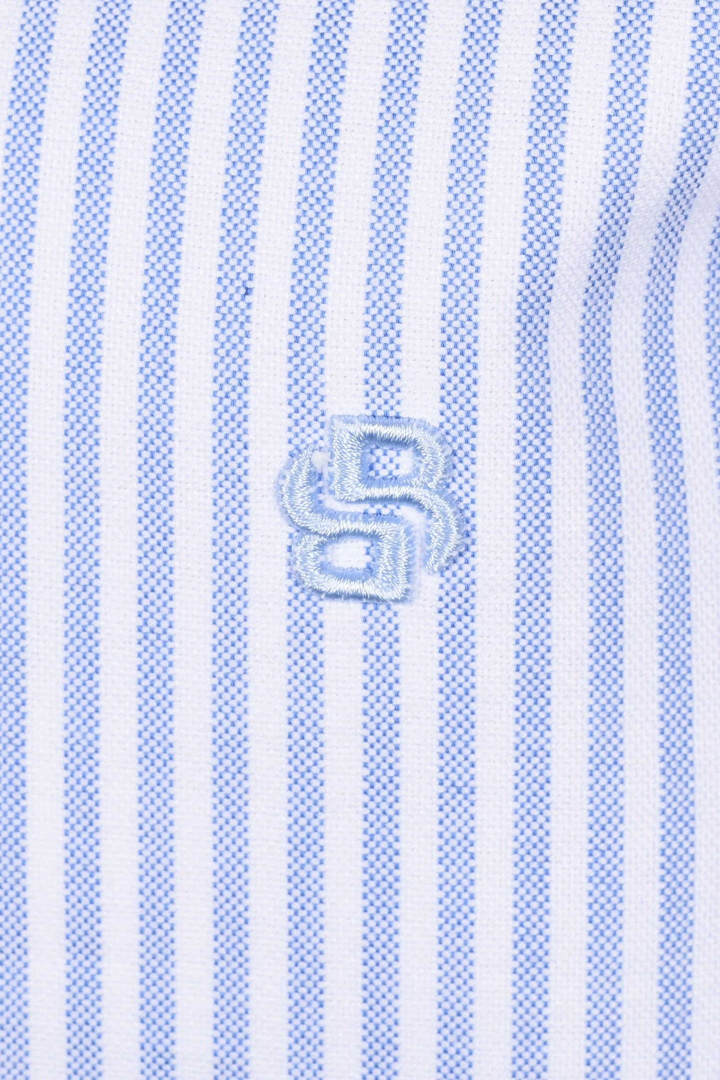 Boss Black H Liam Stripe Oxford Shirt Light Pastel Blue