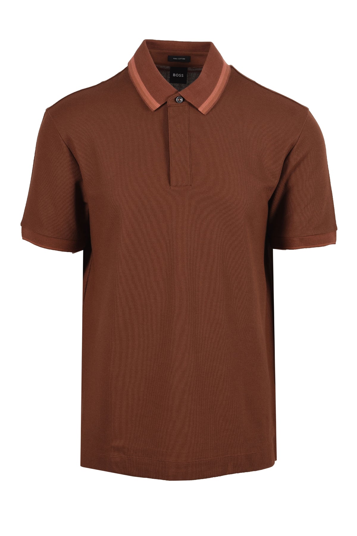 Boss Black H PARRIS POLO MEDIUM BROWN
