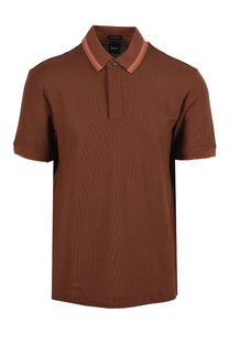 Boss Black H PARRIS POLO MEDIUM BROWN