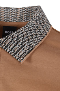 Boss Black H-Parlay 302 Polo Shirt Medium Beige Boss Black