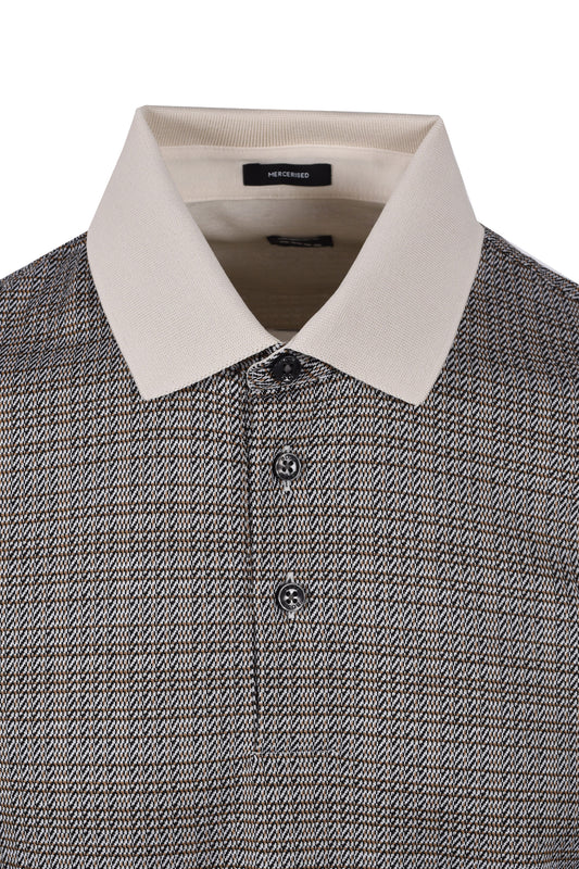 Boss Black H-Parris Polo Shirt Open White