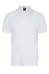Boss Black H-Phillipson Polo Shirt White Boss Black