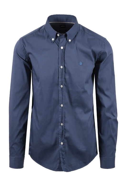 Boss Black H ROAN SHIRT OPEN BLUE Boss Black