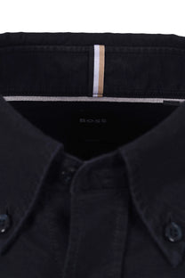 Boss Black H Roan Casual Oxford Shirt Dark Blue Boss Black