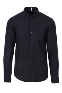 Boss Black H Roan Casual Oxford Shirt Dark Blue Boss Black