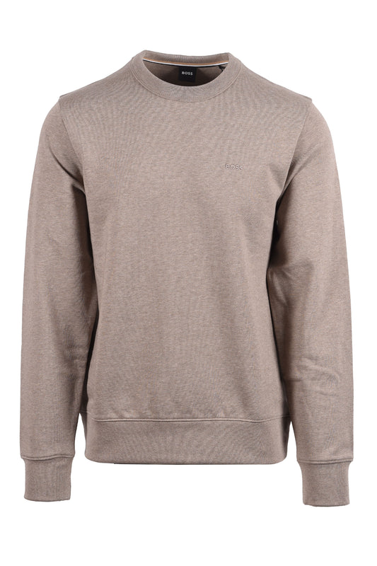 Boss Black H SHARPE SWEATSHIRT OPEN BROWN