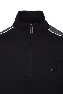 Boss Black HALF ZIP TRACKSUIT JACKET BLACK Boss Black