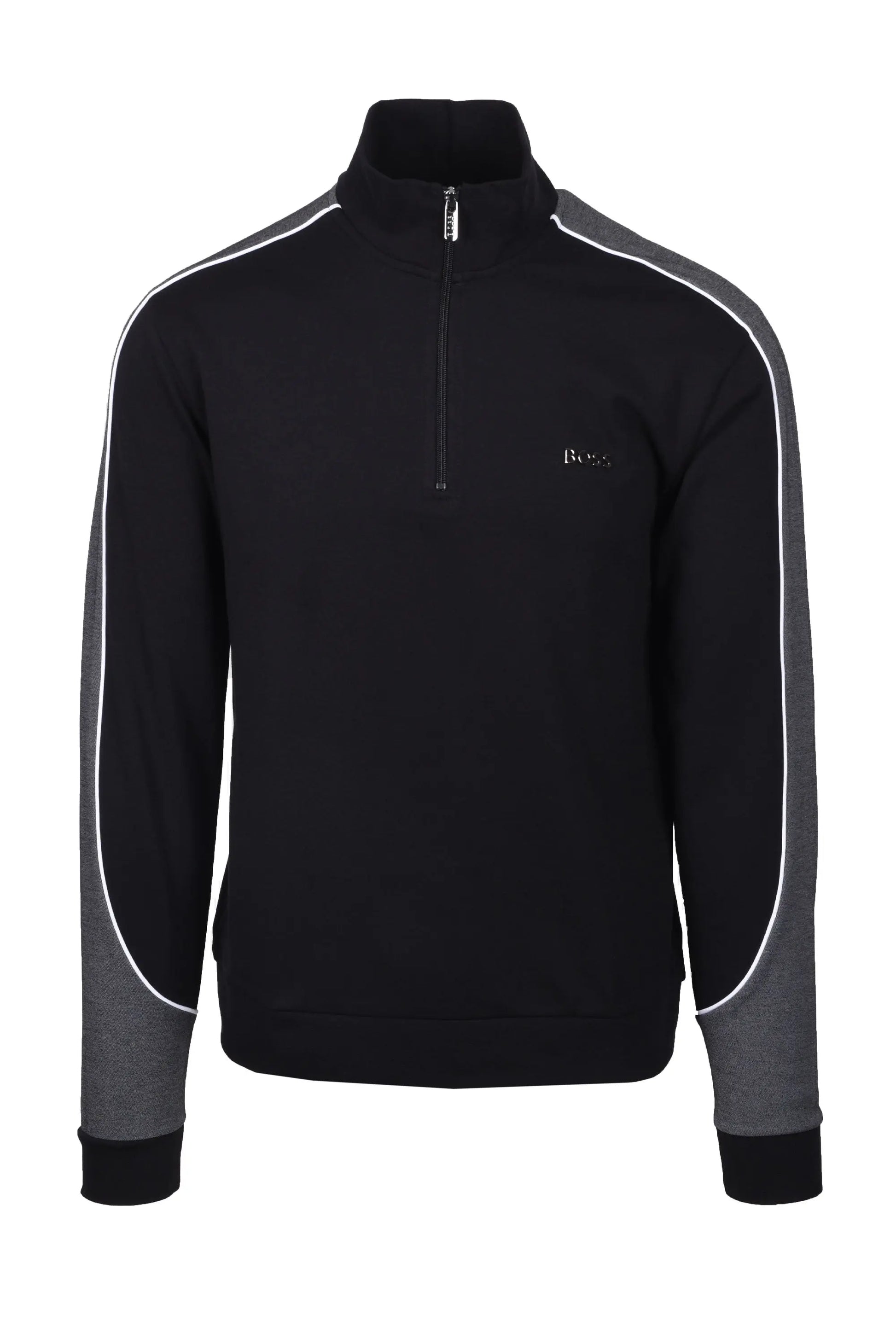 Boss Black HALF ZIP TRACKSUIT JACKET BLACK Boss Black