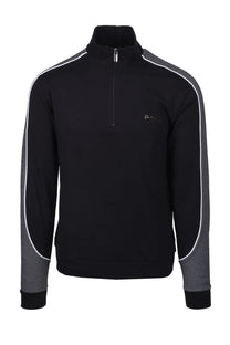 Boss Black HALF ZIP TRACKSUIT JACKET BLACK Boss Black