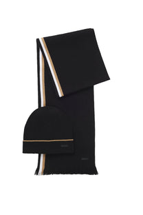 Boss Black HENZO SCARF SET BLACK Boss Black
