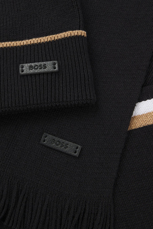 Boss Black HENZO SCARF SET BLACK