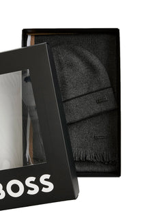 Boss Black HENZO SCARF MEDIUM GREY Boss Black