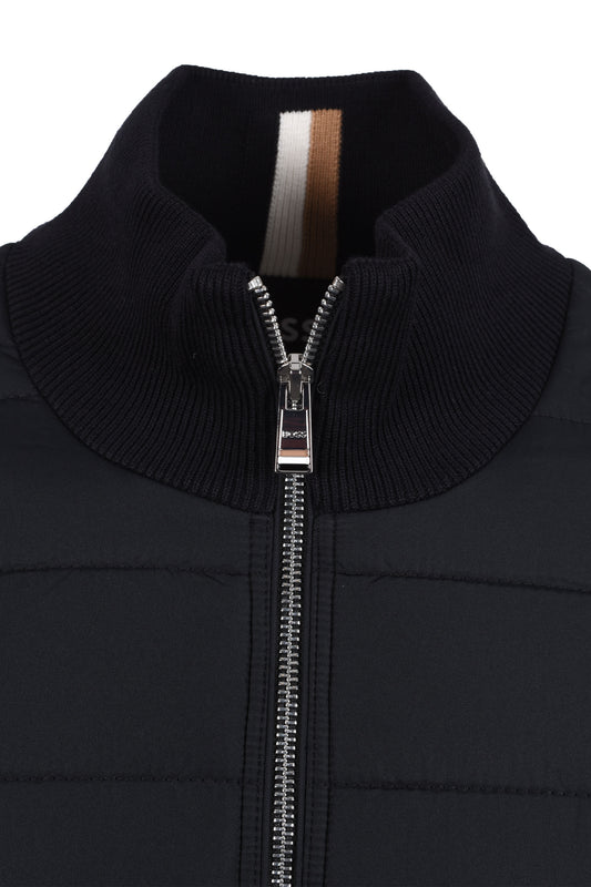 Boss Black Hernesto Mix-Media Jacket Black