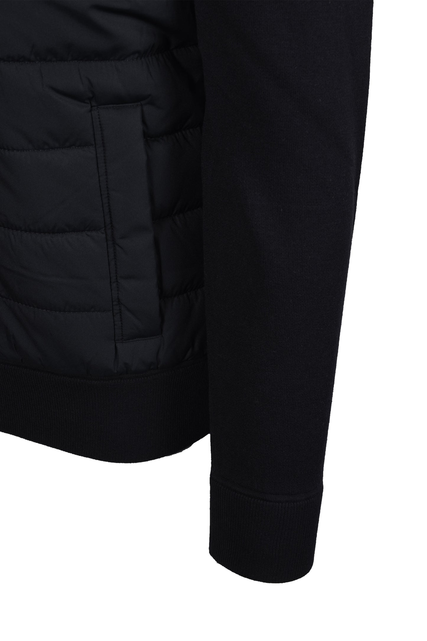 Boss Black Hernesto Mix-Media Jacket Black