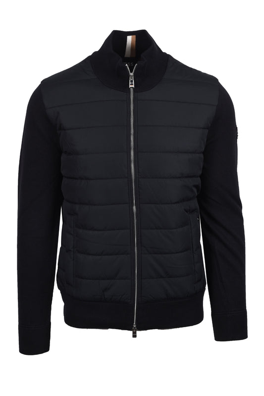 Boss Black Hernesto Mix-Media Jacket Black