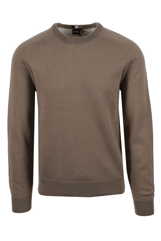 Boss Black Hidoneo Knitwear Open Brown