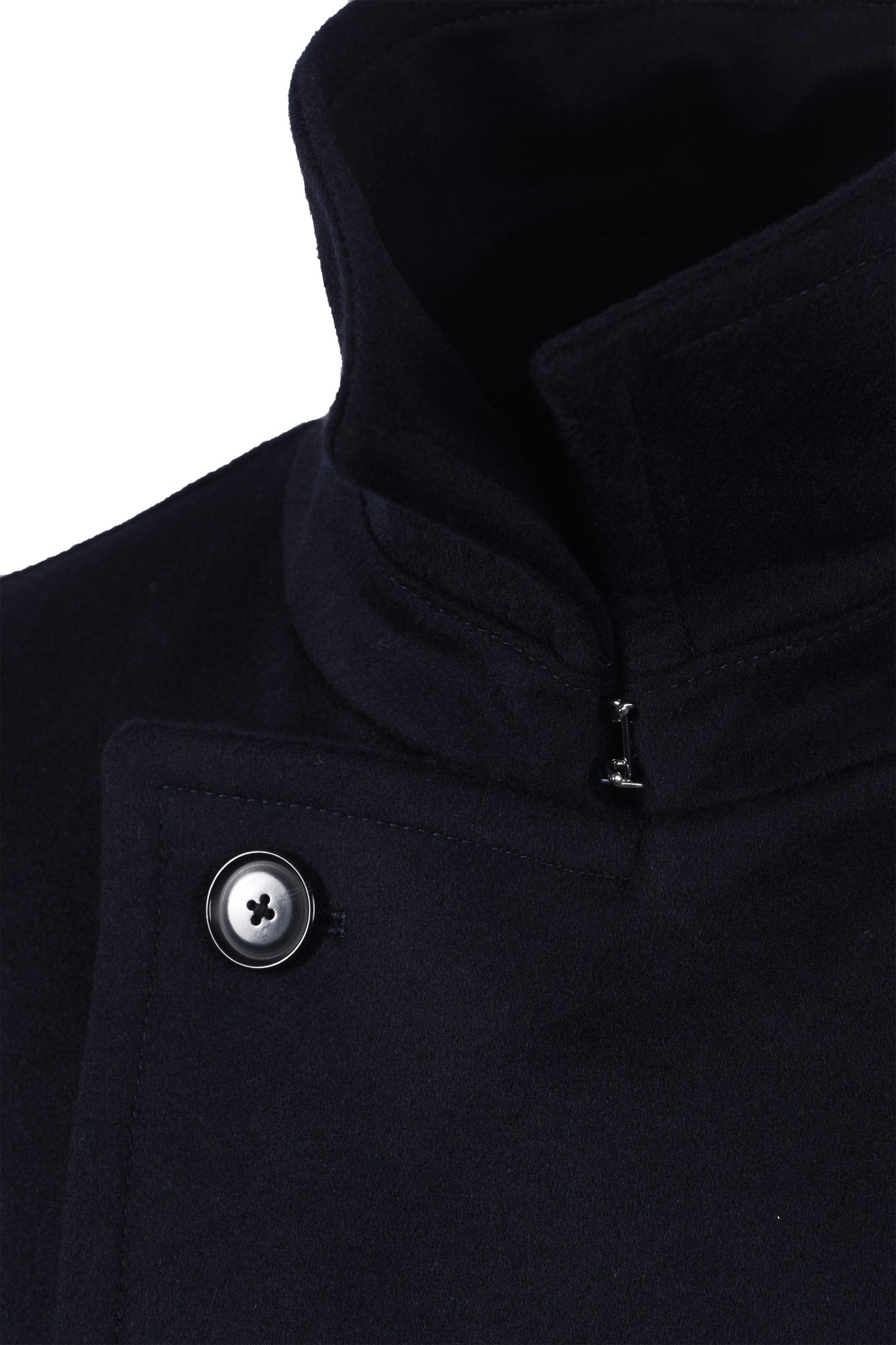 Boss Black Hyde Coat Dark Blue
