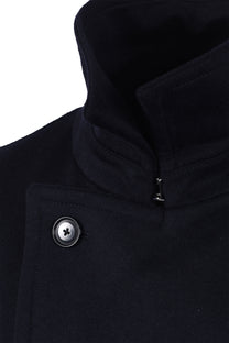 Boss Black Hyde Coat Dark Blue Boss Black